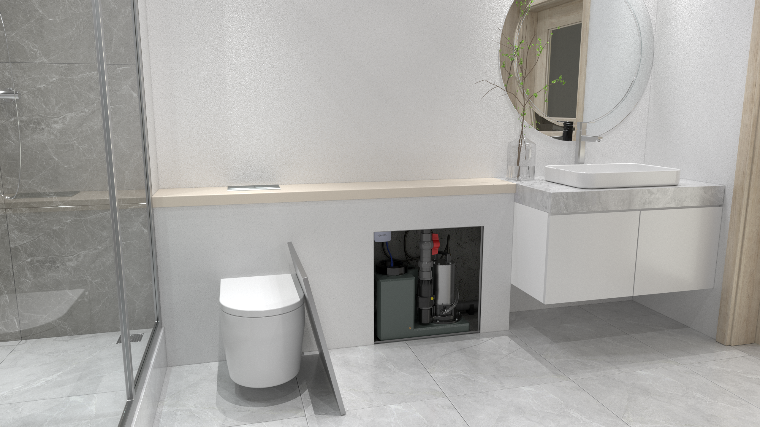 衛生間污水提升器 衛生間污水提升器